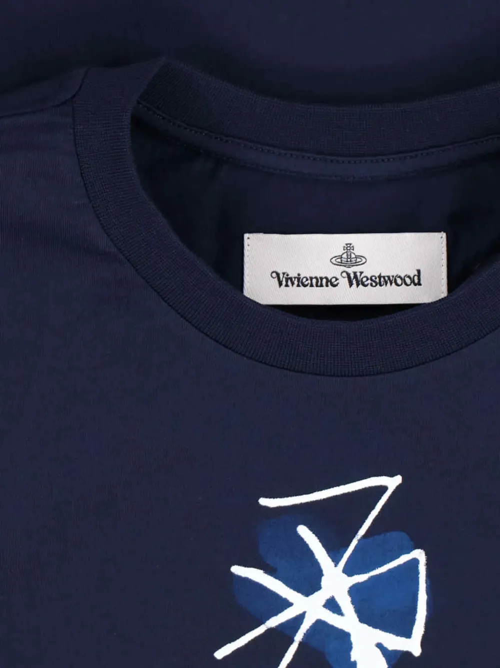 Vivienne Westwood Crew Neck Graphic Print Short Sleeves Top