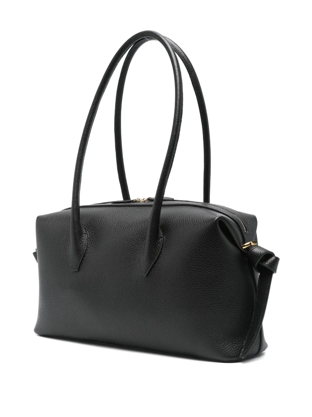 Yuzefi Brioche Shoulder Bag In Black