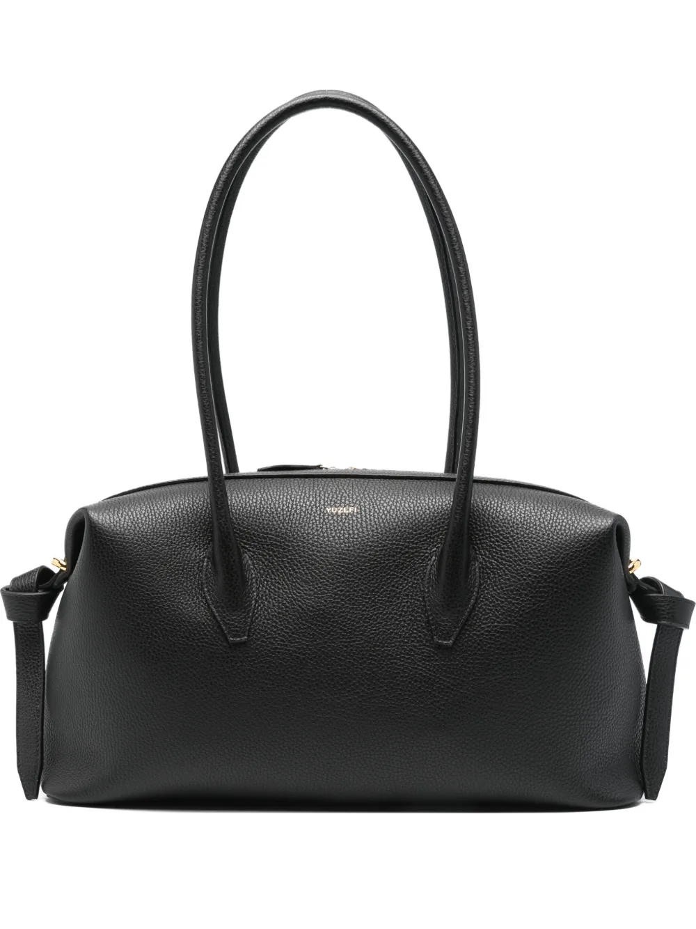 Yuzefi Brioche Shoulder Bag In Black