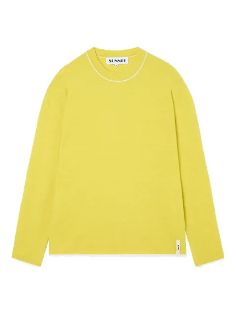 Sunnei crew-neck sweater