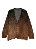 Avant Toi ombré speckled cardigan - Brown