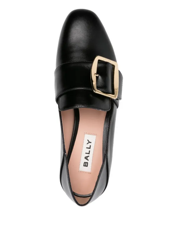 Bally Janelle バックルローファー | ブラック | FARFETCH JP