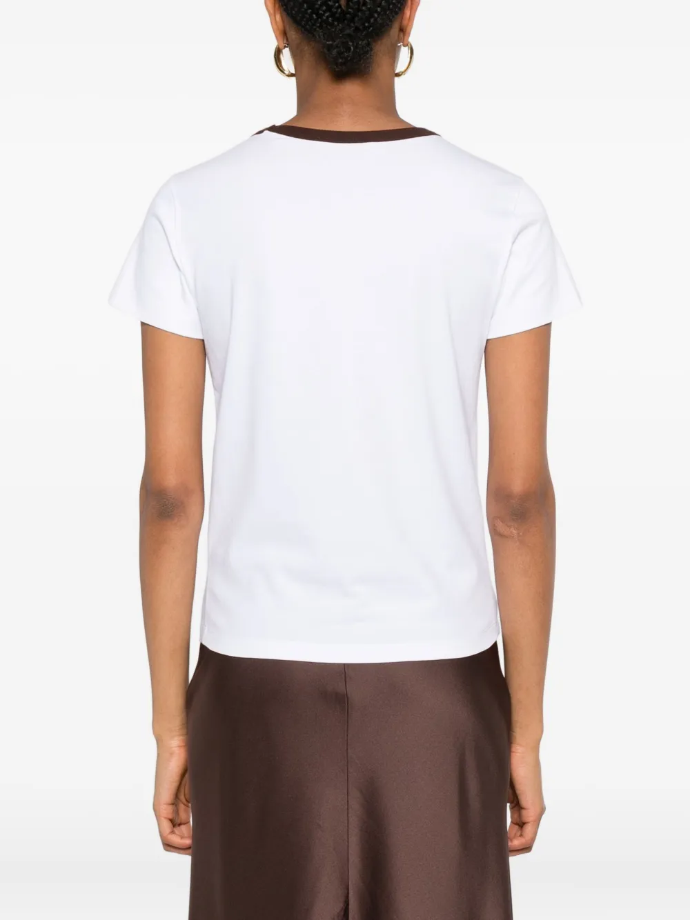 Dorothee Schumacher T-shirt met ronde hals en kersenprint Wit