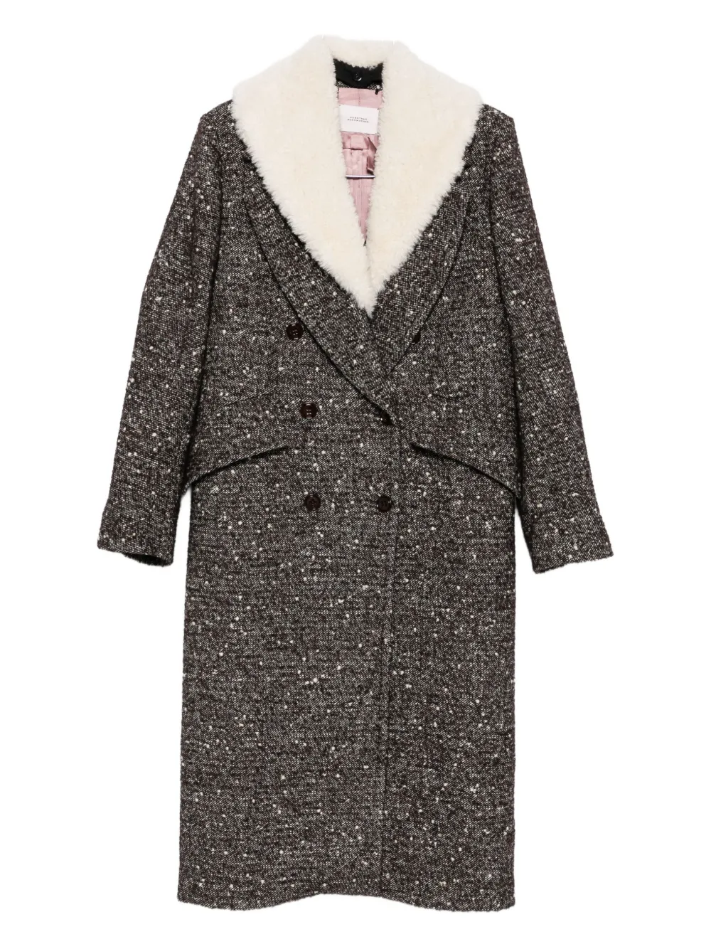 Dorothee Schumacher Double-breasted Coat In Gray