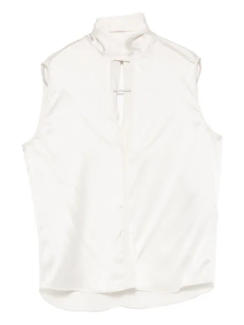 Dorothee Schumacher keyhole-neck sleeveless blouse