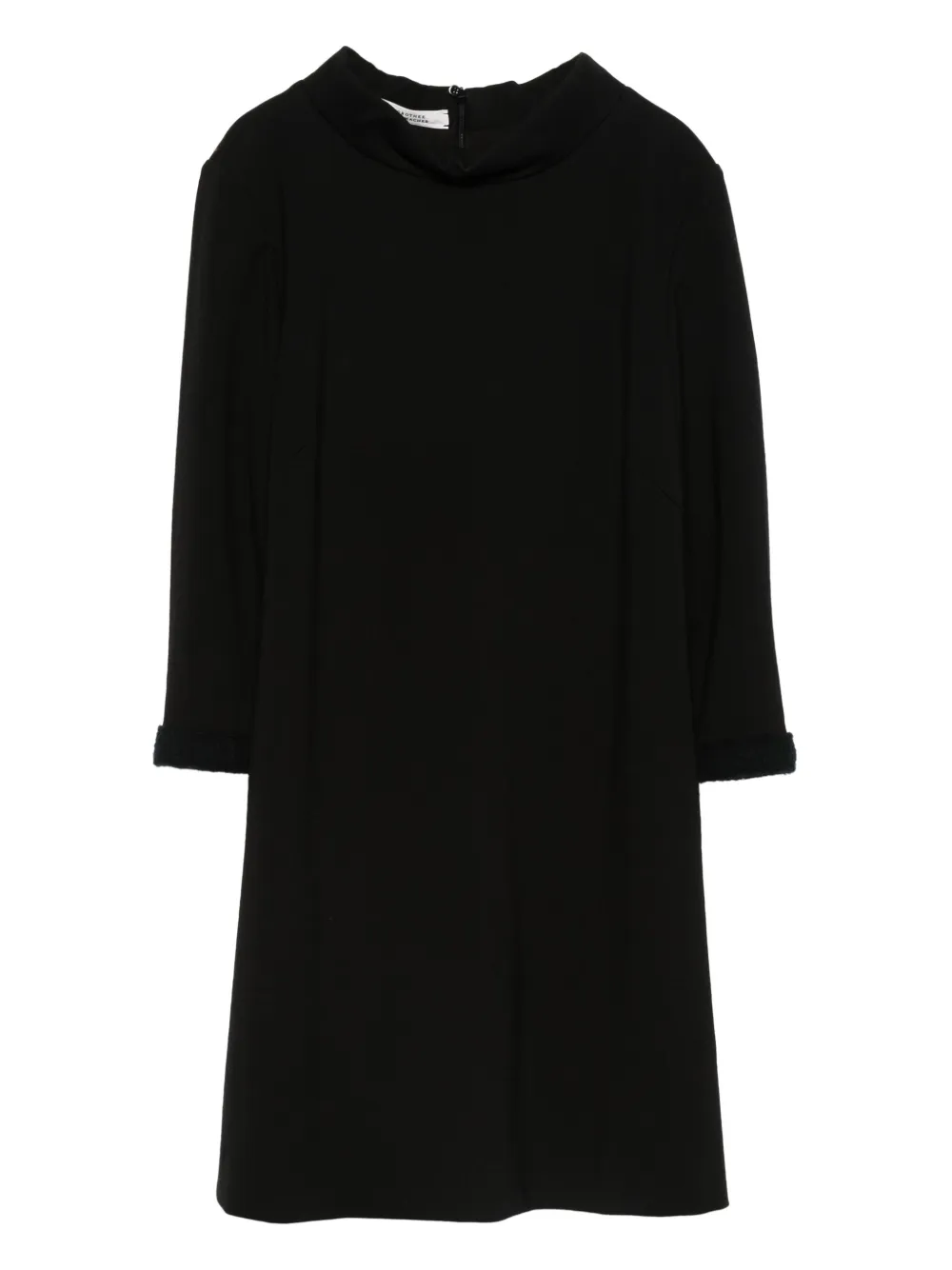 Dorothee Schumacher Mini-jurk met verborgen sluiting en afwerking Zwart