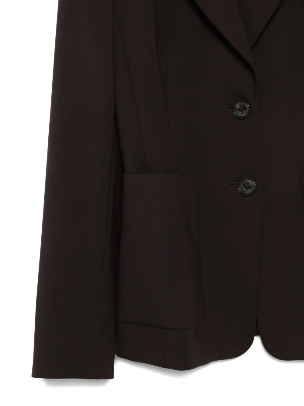 Dorothee Schumacher Blazer met knoopsluiting en opgestikte zak Bruin