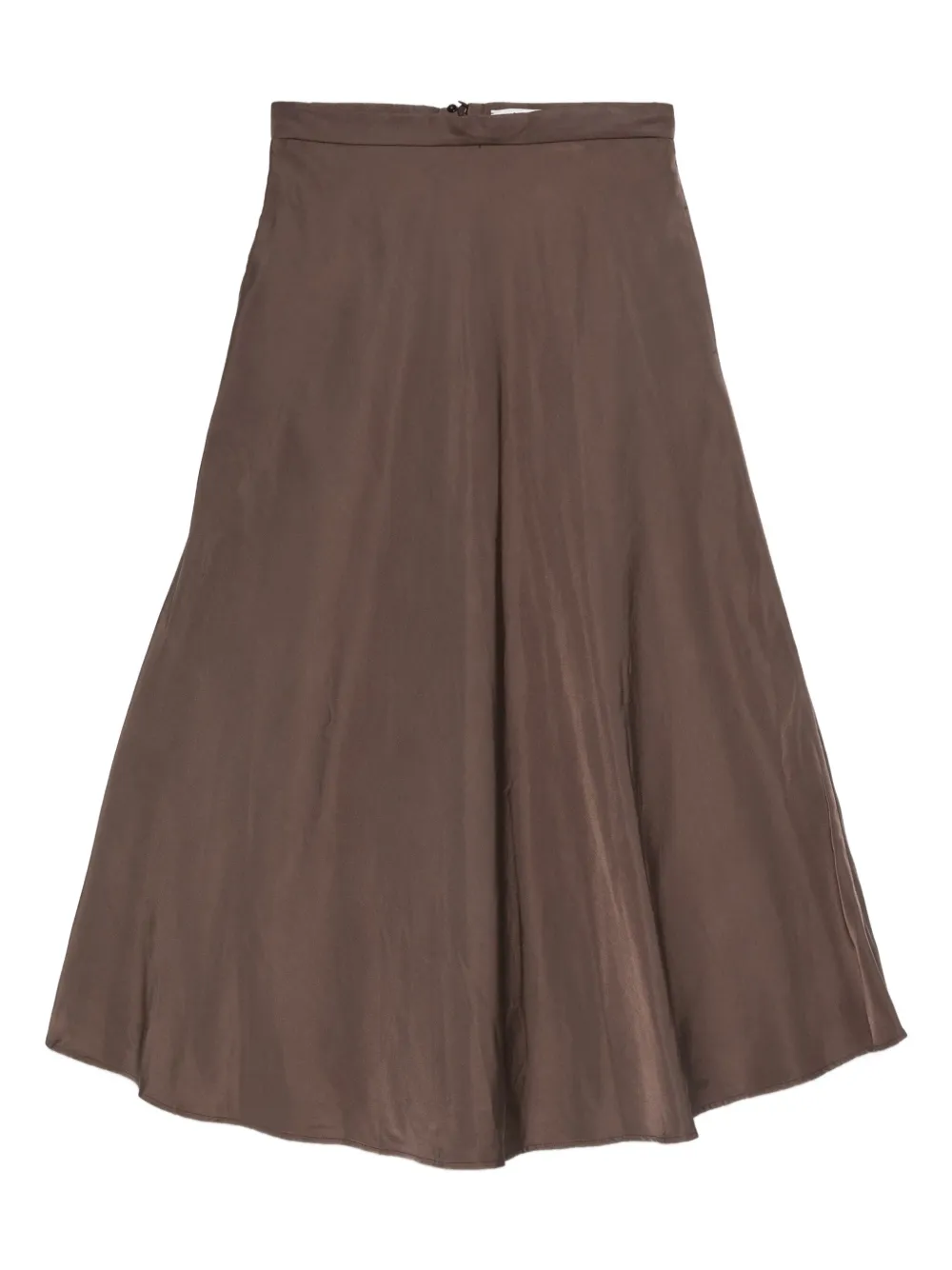 Dorothee Schumacher High0waist midi-rok met A-lijn Bruin