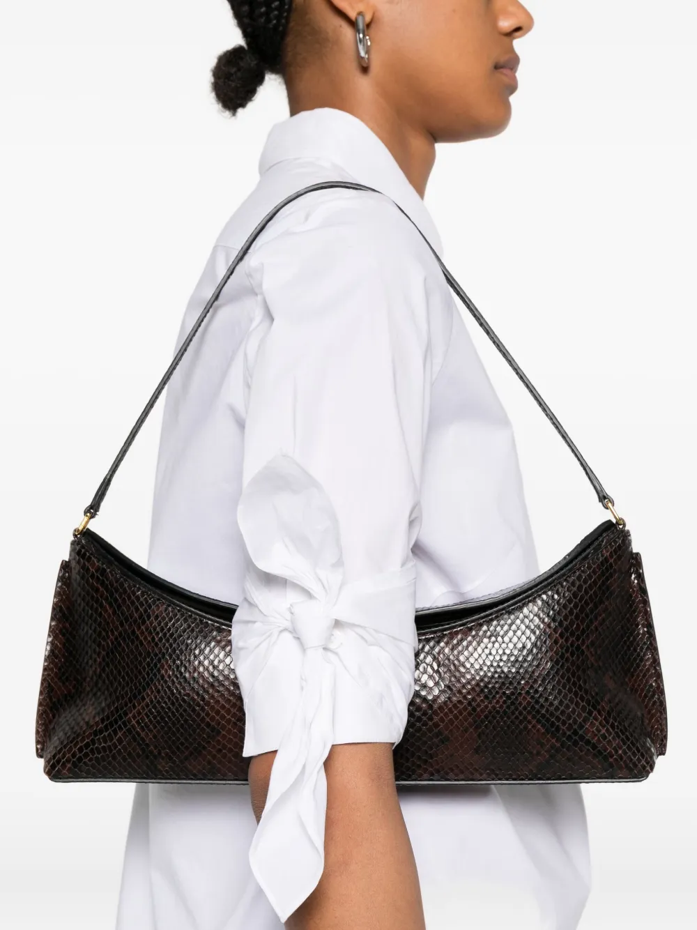 Dorothee Schumacher Top met gestrikte manchetten en halve mouwen Wit