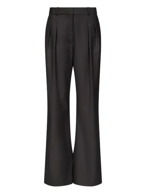 LouLou de Saison Sbiru LDS pleated flare-leg trousers