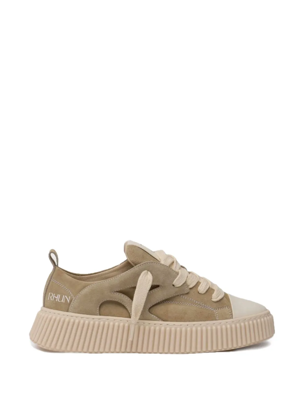 Rhun Low-top Platform Sneakers In Neutral