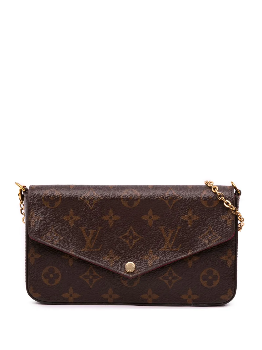 Louis Vuitton Pre-Owned 2021-2025 Monogram Pochette Felicie crossbody Louis Vuitton Pre-Owned 2021-2025 Monogram Pochette Felicie crossbody