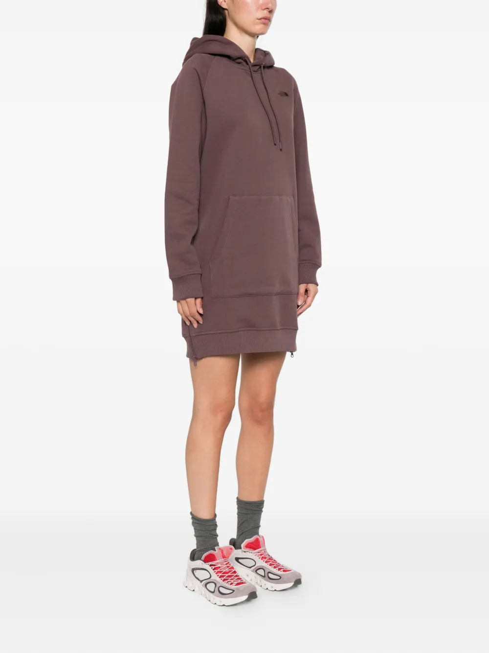 The North Face Jurk met capuchon Paars