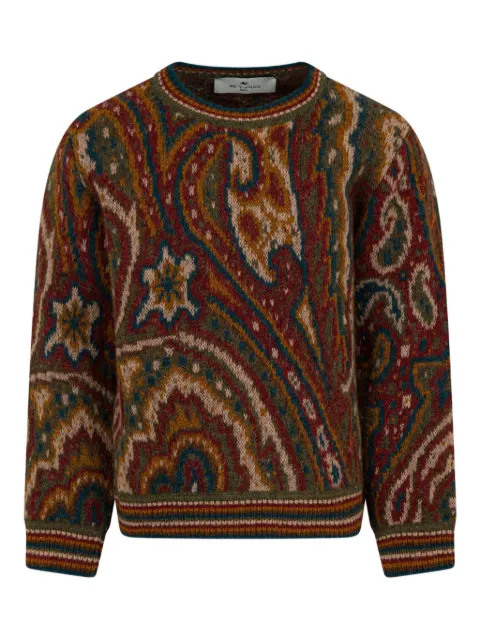 ETRO KIDS paisley-pattern sweater