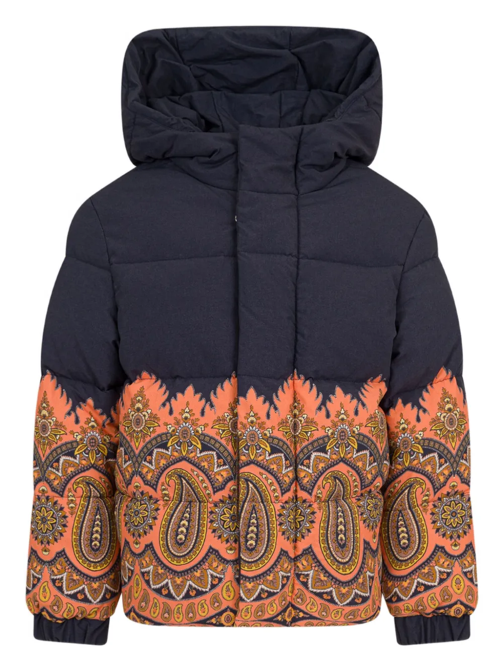 ETRO KIDS paisley-print hooded jacket | Blue | Image 1
