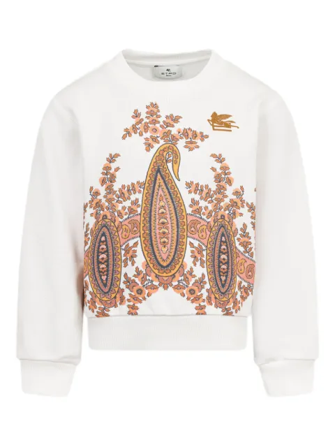 ETRO KIDS paisley floral sweatshirt