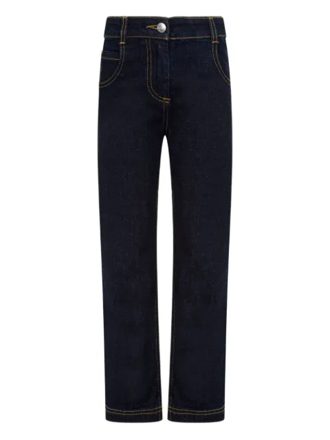 ETRO KIDS Pegaso-embroidered jeans
