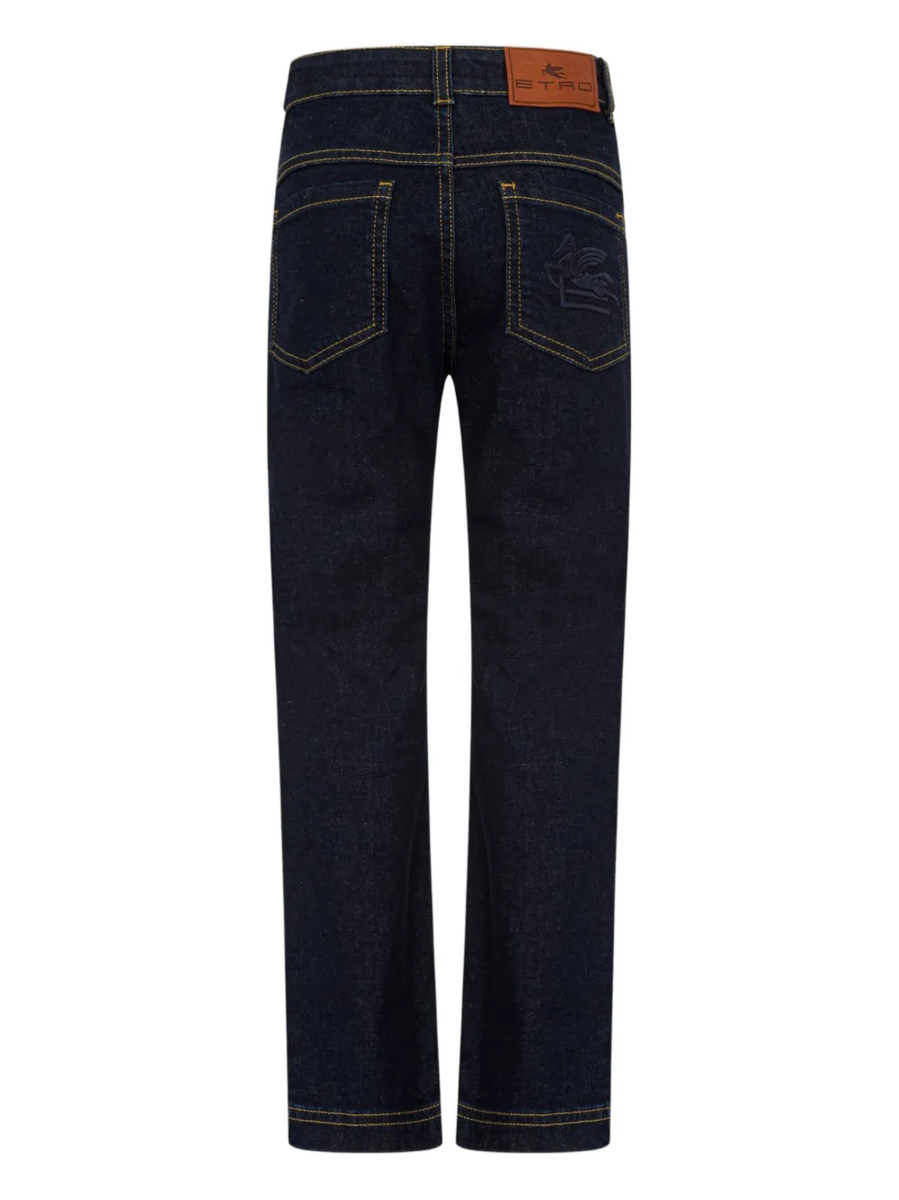 ETRO KIDS Pegaso-embroidered jeans | Teen Boy Clothing | Image 2