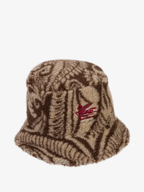 ETRO KIDS paisley-jacquard bucket hat