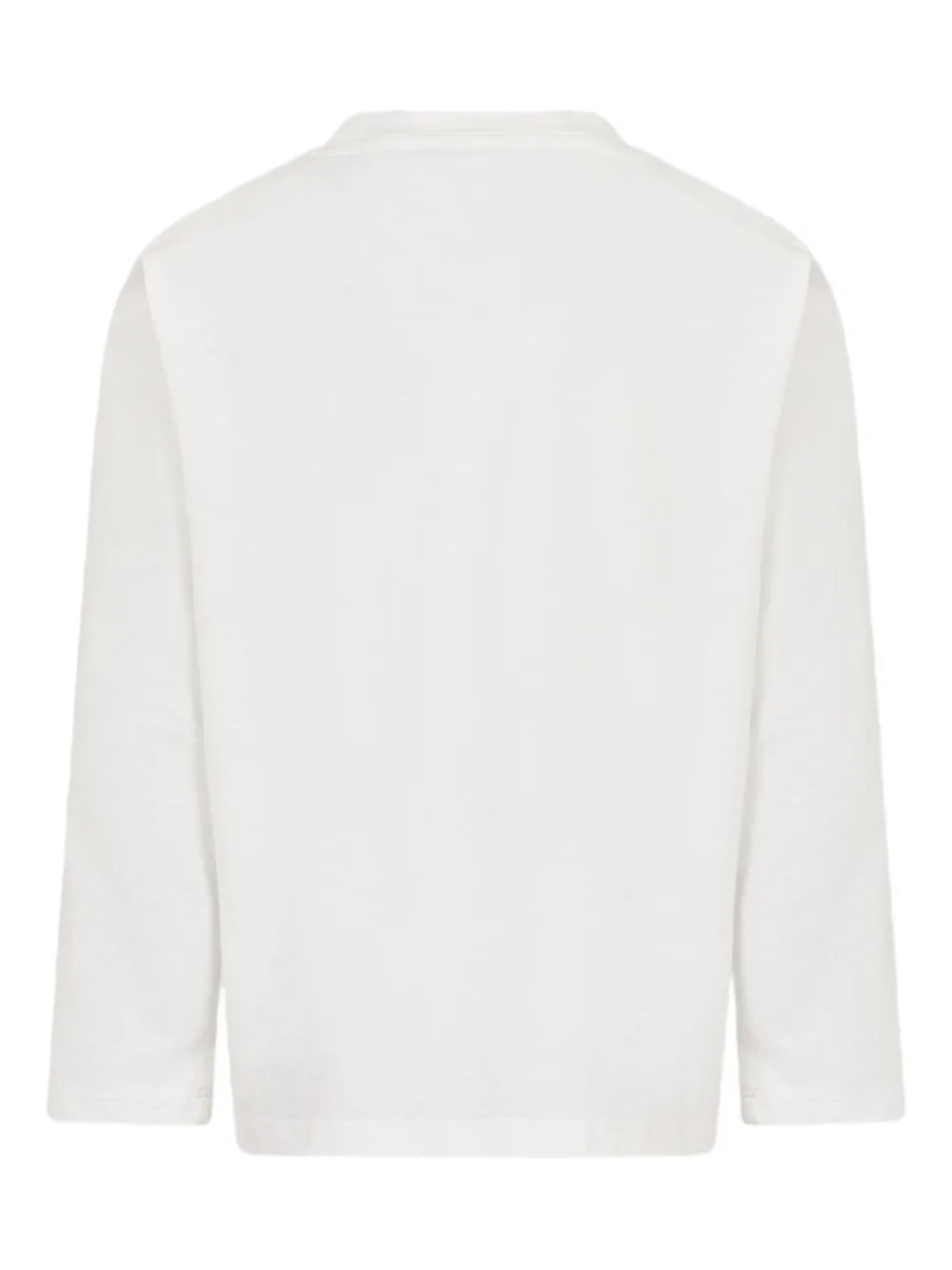 ETRO KIDS T-shirt met paisley-print en lange mouwen Wit