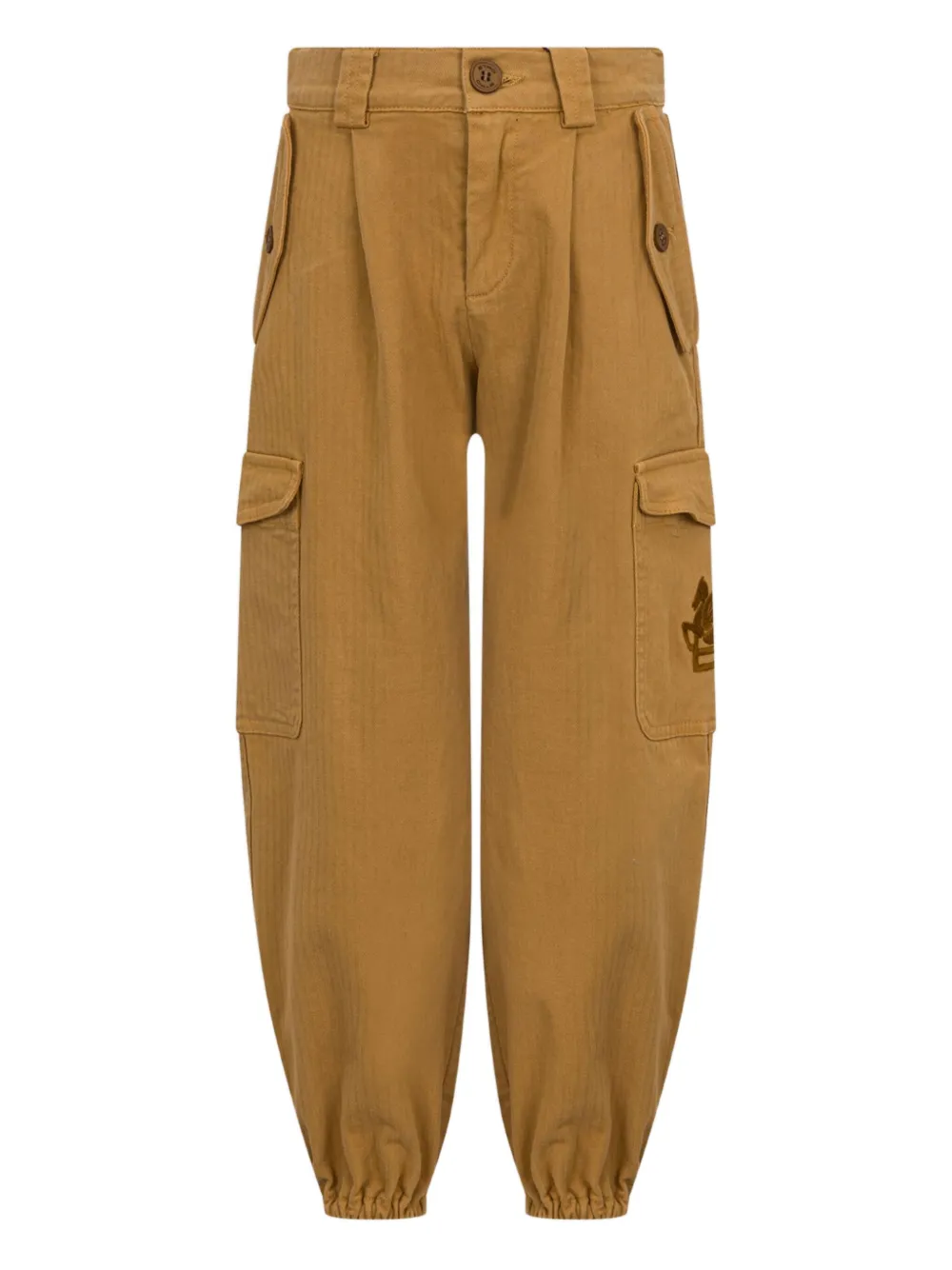 ETRO KIDS Cargo broek met chevron streep Beige