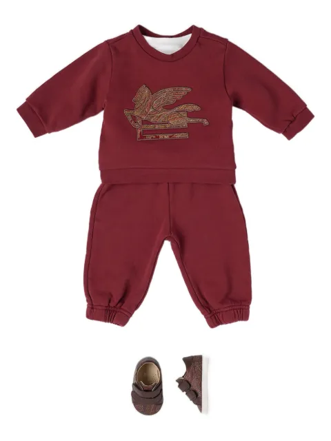 ETRO KIDS paisley-embellished sweatshirt