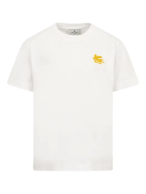 ETRO KIDS embroidered-pegasus T-shirt
