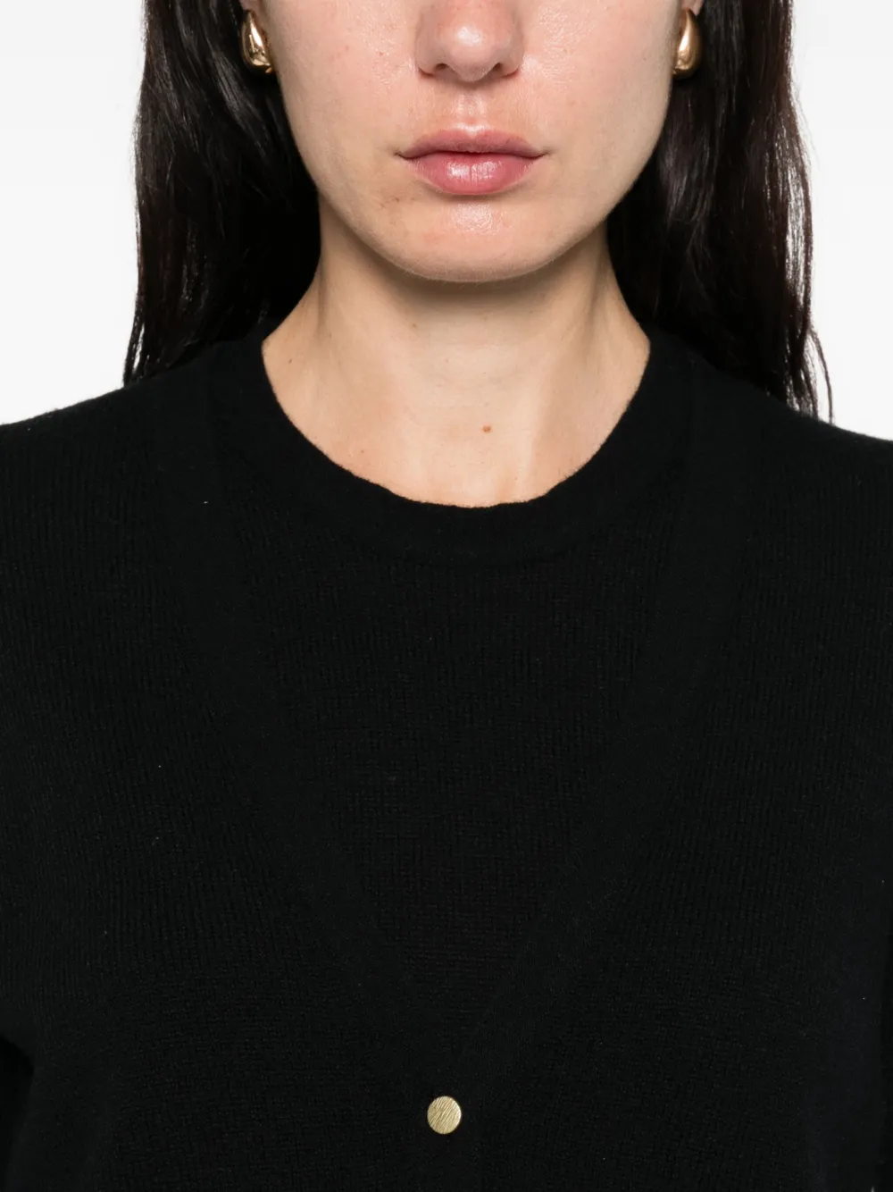 Forte Cropped vest Zwart