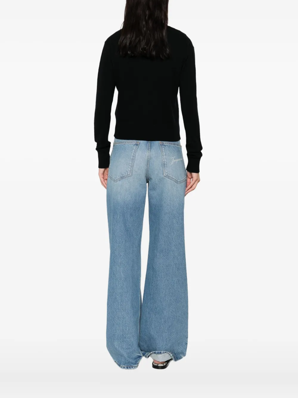 Forte Cropped vest Zwart