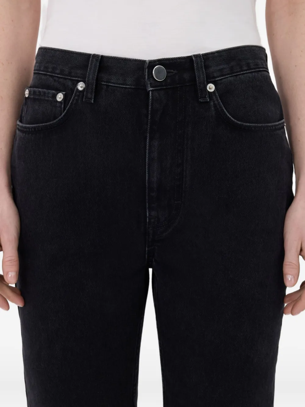 Loulou De Saison Jude Jeans In Black
