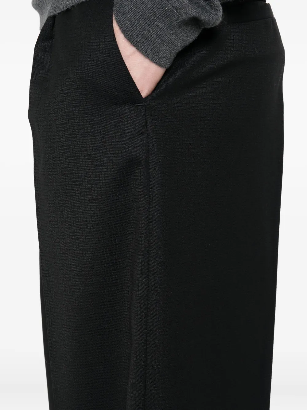 Kenzo Broek met geplooid detail Blauw
