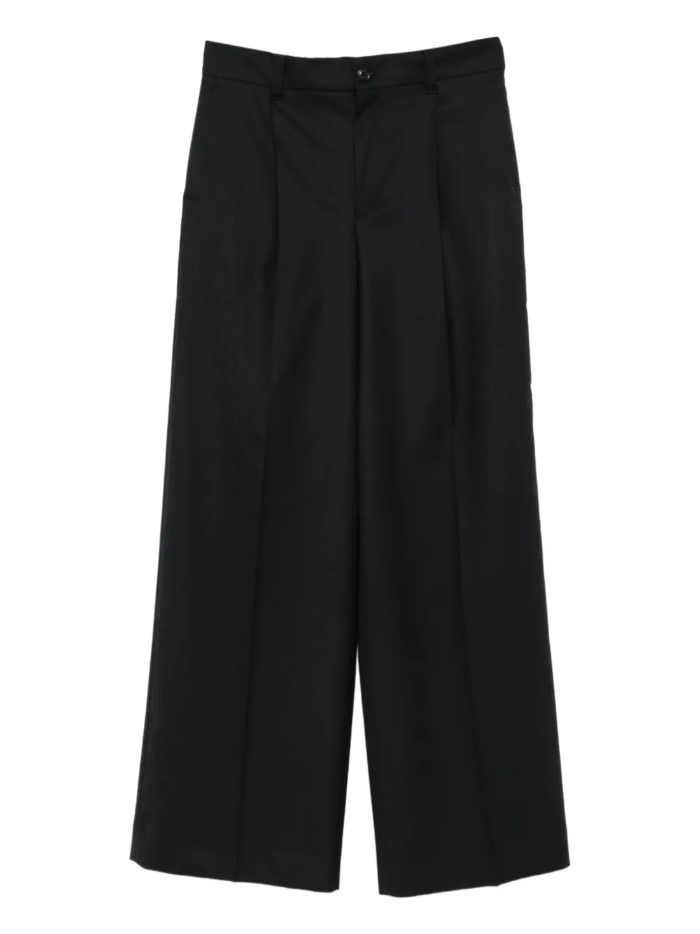 Kenzo Broek met geplooid detail Blauw