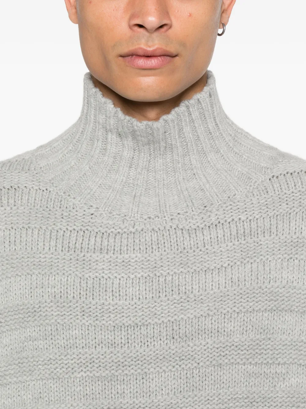 MM6 Maison Margiela Coltrui met franje Grijs