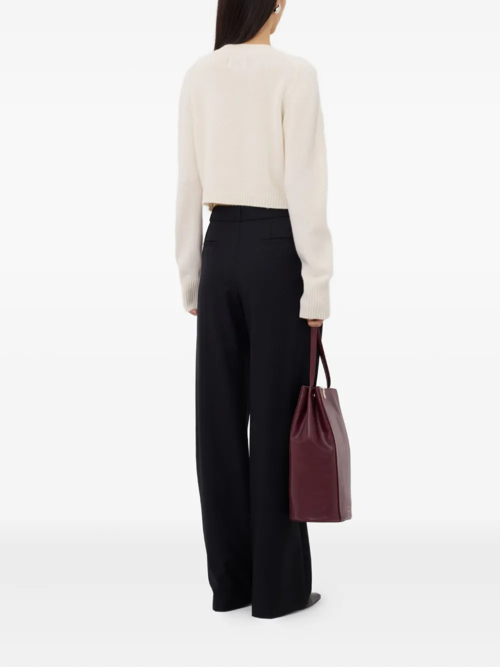 LouLou de Saison Kasjmier vest Wit