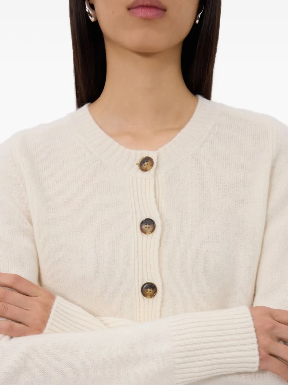 LouLou de Saison Kasjmier vest Wit