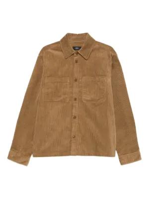 A.P.C. シャツジャケット | グリーン | FARFETCH JP