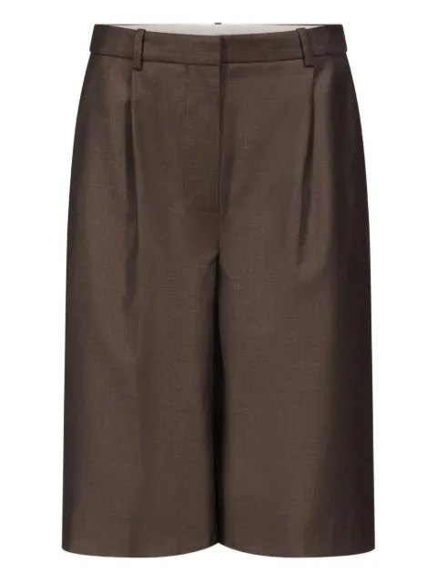 LouLou de Saison Adler pleat-detail side-pocket shorts