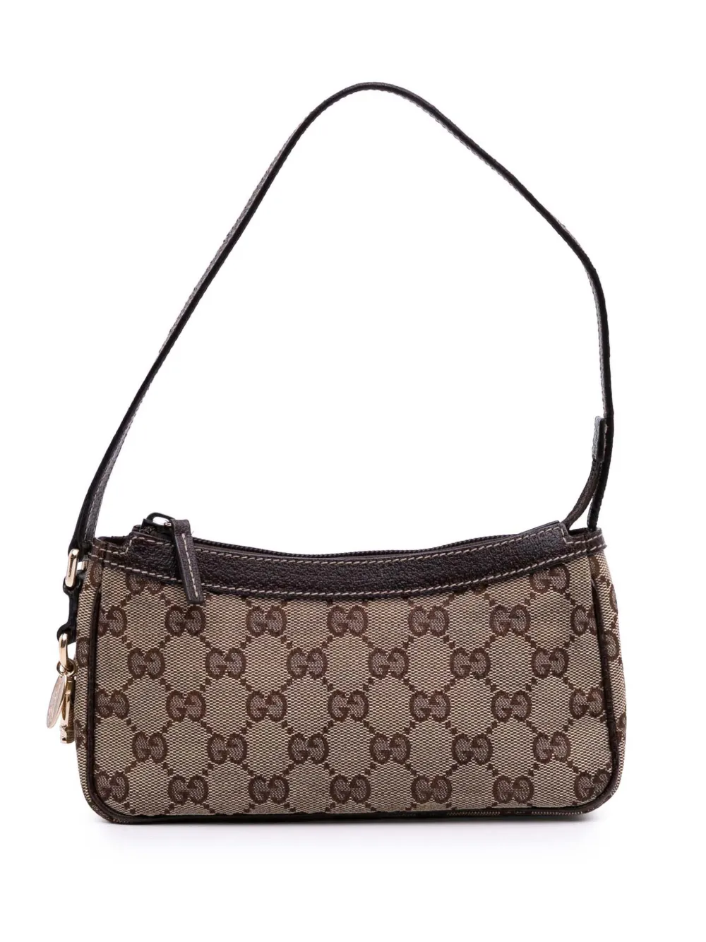 Gucci Pre-Owned 2000-2015 GG Canvas shoulder bag - ブラウン Gucci Pre-Owned 2000-2015 GG Canvas shoulder bag - ブラウン
