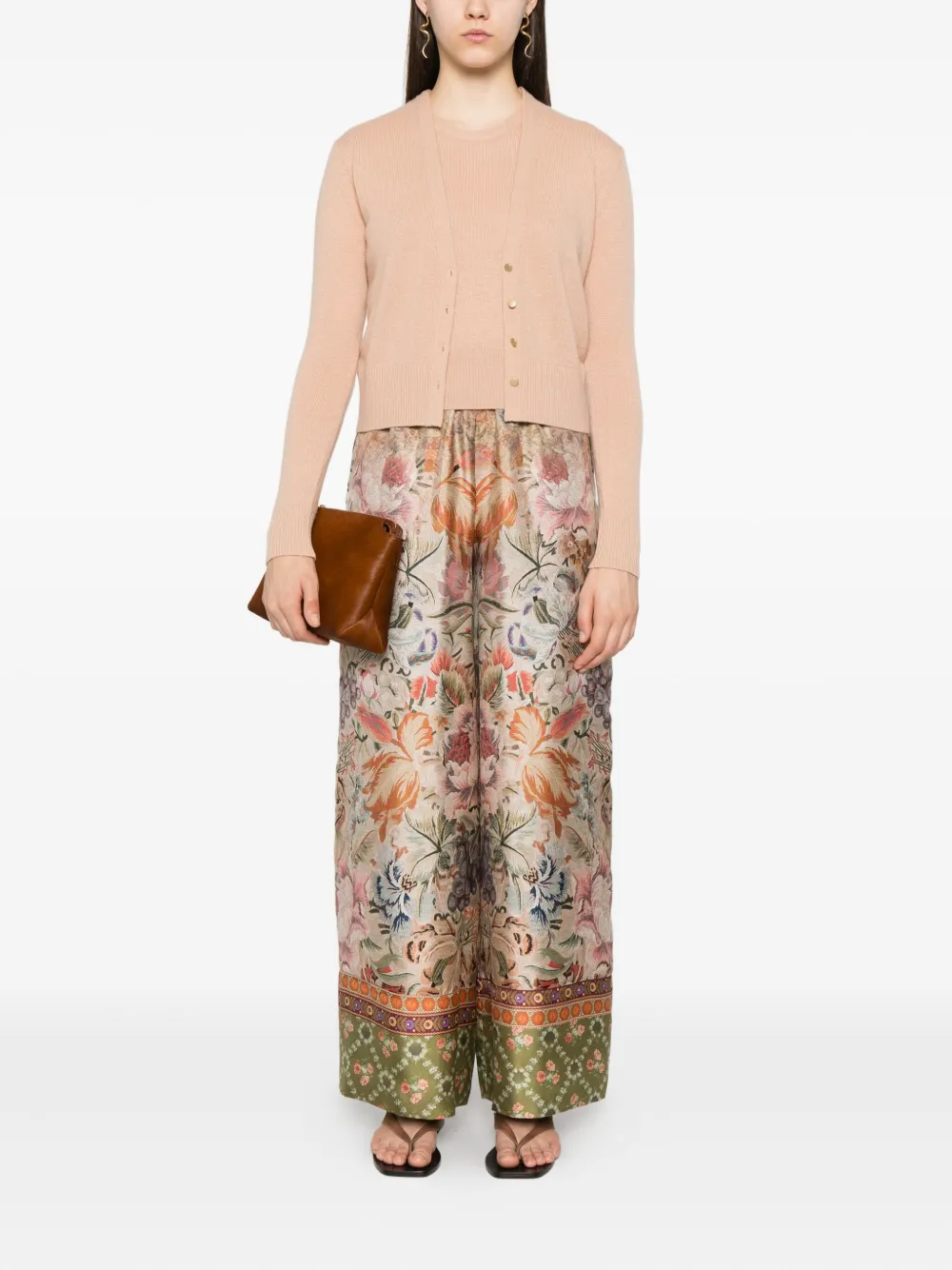 Forte Cropped vest Beige