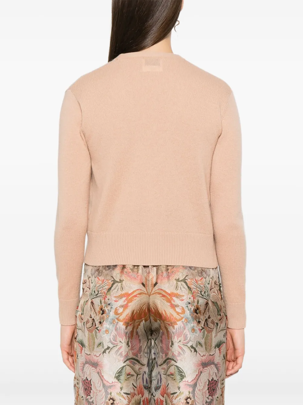 Forte Cropped vest Beige
