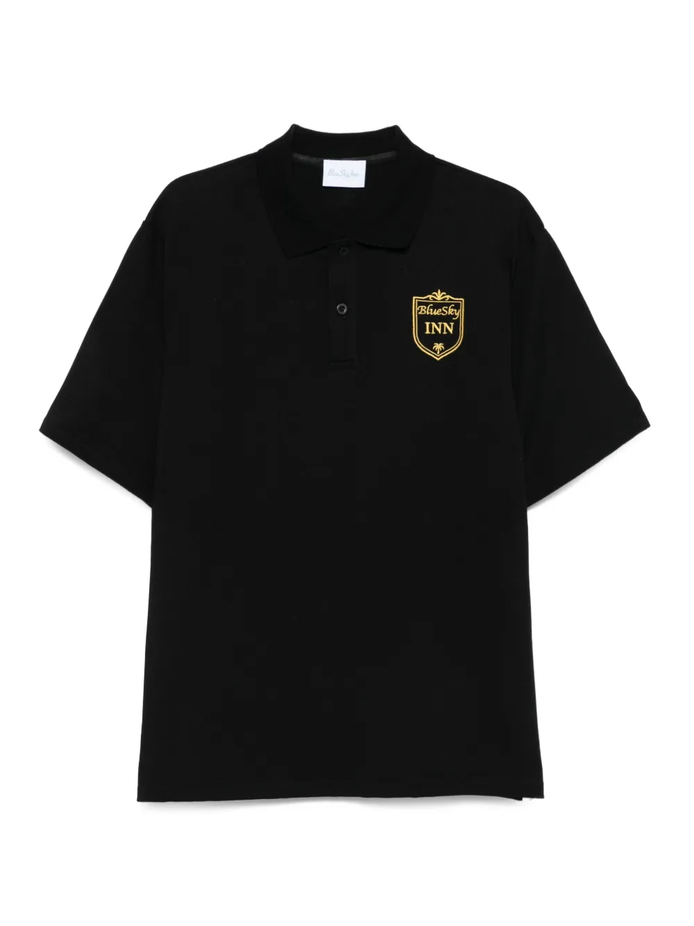 logo-embroidered polo shirt