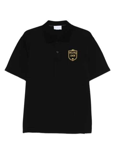 BLUE SKY INN logo-embroidered polo shirt