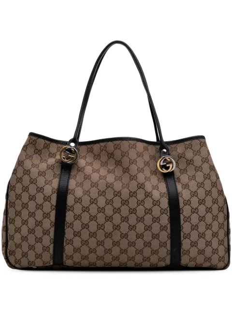 Gucci Pre-Owned 2016-2025 Large GG Canvas Twins tote bag