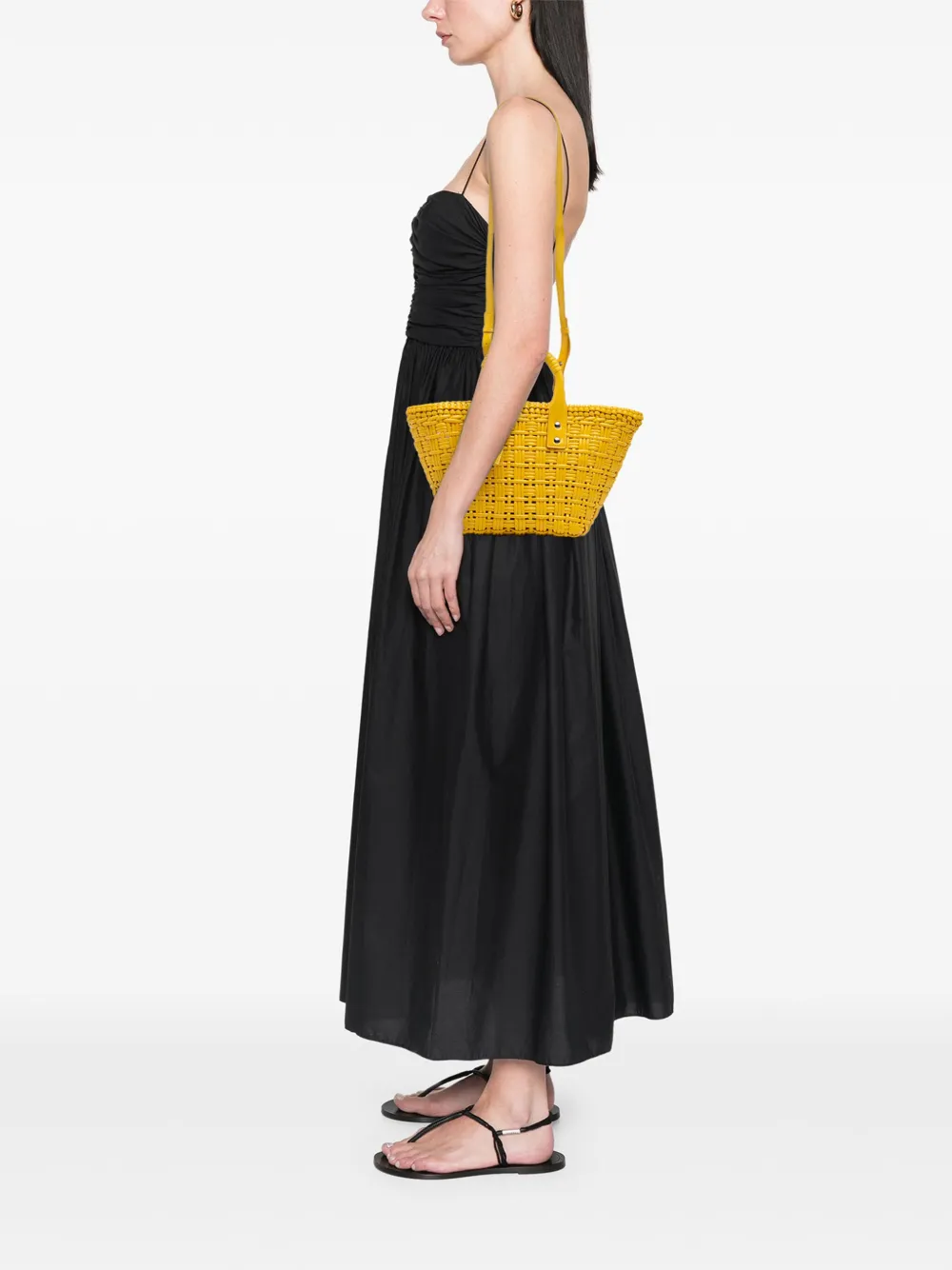 Balenciaga Pre-Owned 2021 Faux Leather Bistro Panier XS satchel | Pre-Owned | Image 2