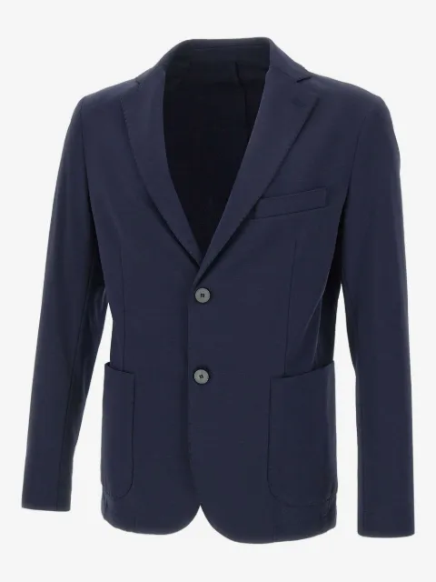 DIKTAT two-button patch-pocket blazer