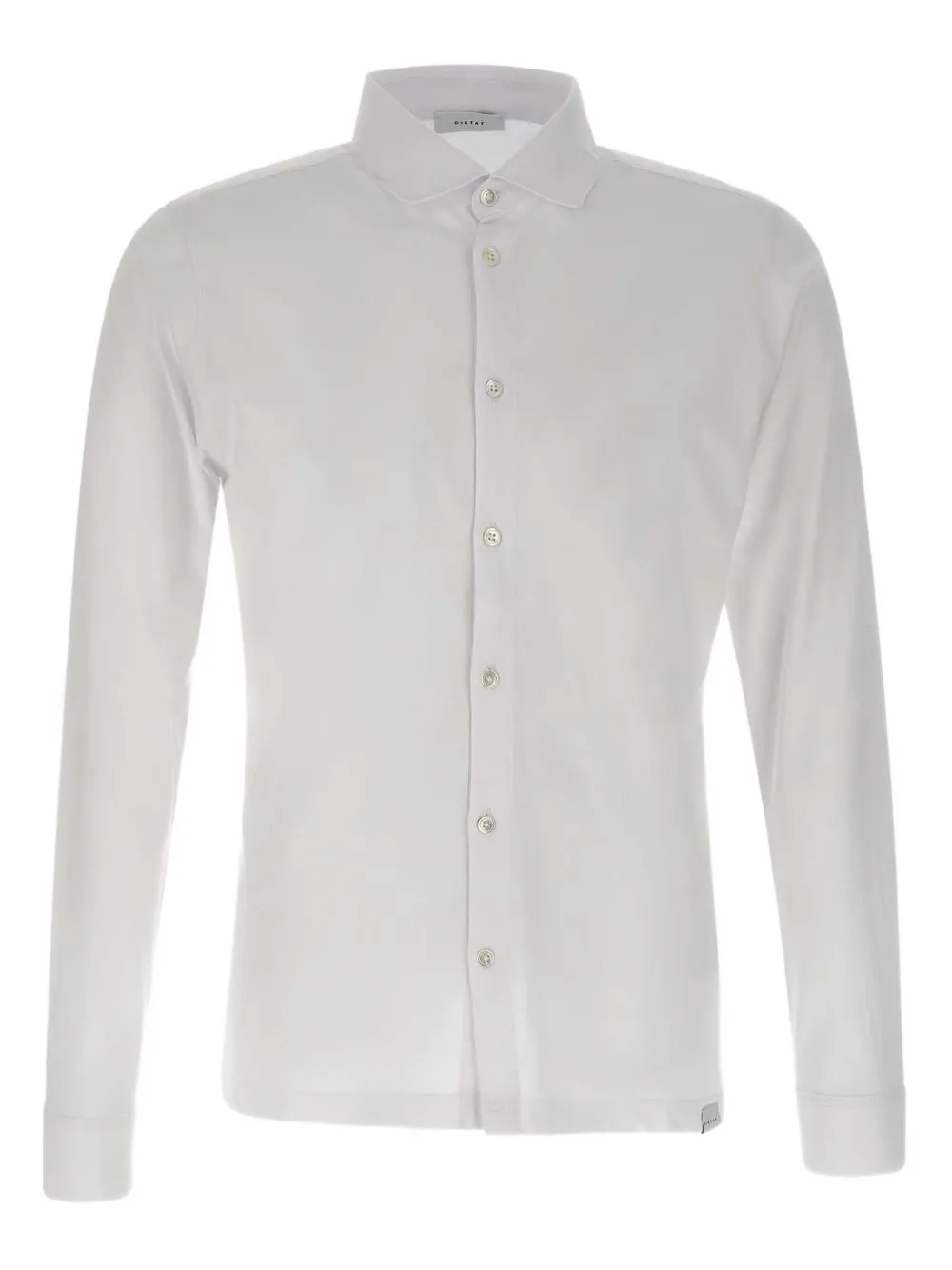 DIKTAT cutaway-collar long-sleeve shirt | White | Image 1