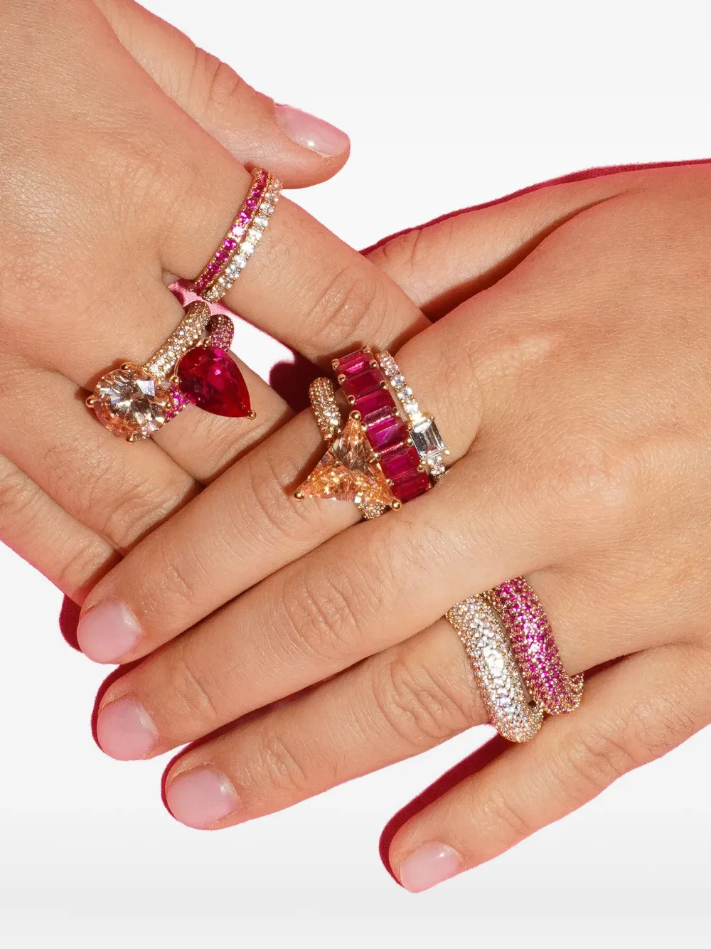 Izabel Display emerald-cut chunky ring | Image 2