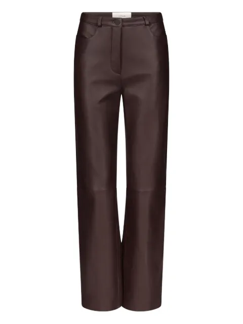 LouLou de Saison Cobe leather trousers