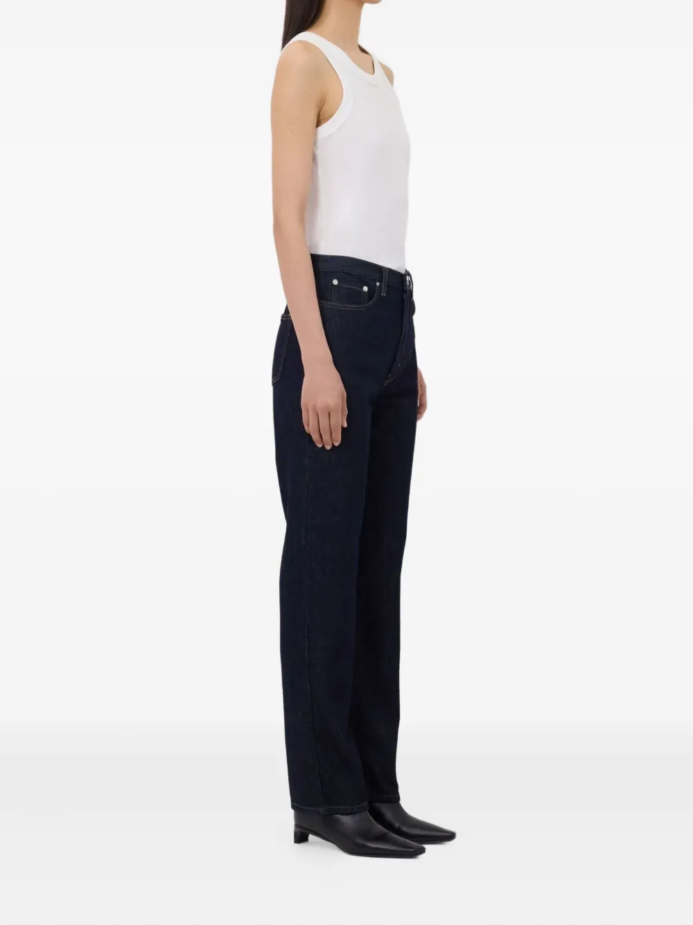 LouLou de Saison Straight jeans Blauw