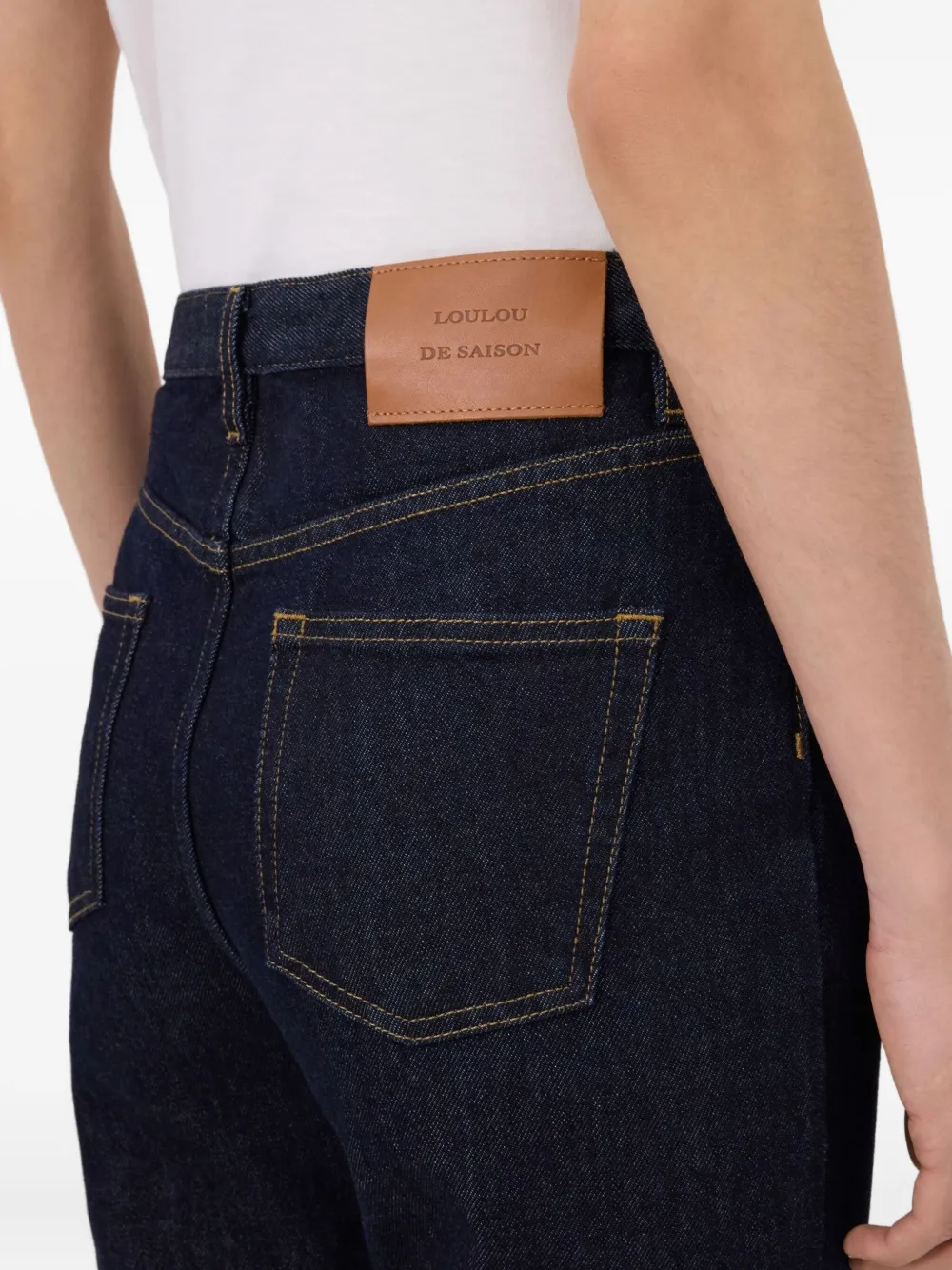 LouLou de Saison Straight jeans Blauw